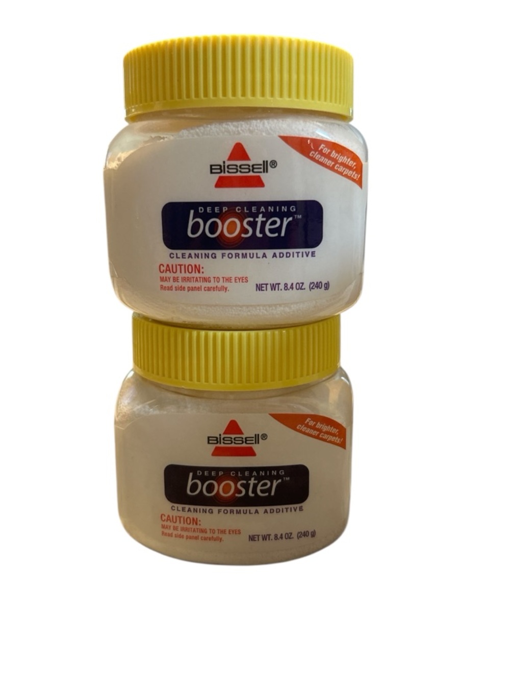Bissell Deep Cleaning Booster - Powder sealed jar 8.4 oz each - Lot of 2